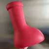 Big Red Boot Men Women Rain Designer Boots High Quality Thick Bottom NonSlip Booties Mens Rainboots Rubber Platform Bootie round 5138442