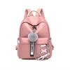 Sacs d'école Khamezoa 2023 sacs à main mode personnalité Oxford tissu doux épaule sac à dos Style japonais femmes noir rose fille sac