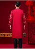 エスニック服fzslcyiyi red chising styled redidedardiderdressドレス高品質の荷物男性