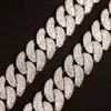 In magazzino di alta qualità in oro oro in argento ghiobrato ghiacciato VVS Moissanite Diamond Cuppan Link per la vita hiphop