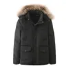 Arrivo maschile in arrivo di alta qualità con cappuccio extra large più grande giacca da caldo più grande cappotto invernale corto casual plus size M-10xl11xl12xl13xl