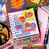 Hediye sargısı 30 adet çıkartmalar paketi kawaii illüstrasyon diy scrapbooking el yapımı günlük önemsiz günlük malzemeleri