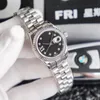 Z pudełkami Panie Watch w pełni automatyczne zegarki mechaniczne 28 mm Pasku ze stali nierdzewnej Diamentowy Wystrzyk Wodoodporna konstrukcja Montre de Luxe Prezent na rękę