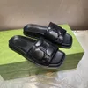 2023 slippers women men sandal sheepskin couple scuffs designer platform sheepskin pool slides flats