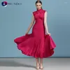 Sahne Giyim Kadın Balo Salonu Dans Eğitim Giysileri Modern Uygulama Elbise Balosu Vals Tuv