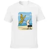 T-shirt da uomo T-shirt da uomo Estate carina Banana Design divertente Pantaloni a vita bassa T-shirt da uomo Top Bianco O-Collo Moda casual T-shirt Abiti Streetwear 230303
