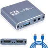 4K-USB2.0-HDMI-Sounderfassungskarte mit Loop-Out und Mischeingangsauflösung bis zu 4K/30H