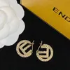 Top designer jewelry ring personalized temperament earrings celebrities' exquisite atmosphere high-grade sense Earrings