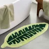 Carpets Special Shaped Non Slip Doormat Bath Mat Green Leaf Banana Floor Mats For Home Bedroom Bathroom Entry Decoration