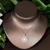 Ketting oorbellen set hibride square gesneden kubieke zirconia pave dames feestkostuum sieraden bruiloft oorrang sets voor bruiden bijoux femme n-642