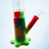 Bong Three-in-One Silicone Beaker Sigaretten Gun, met een glazen boomtak, verwijderbaar