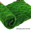 Decorative Flowers M 1M Christmas Easter Straw Mat Green Artificial Lawn Carpet Fake Turf Home Garden Moss DIY Wedding Decoration Gra