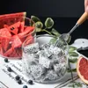 Bols créatifs bol de fruits en verre soupe transparente ronde mignonne cuisinière salade instantanée nouilles outils de cuisine fournitures de cuisine