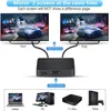 HDMI 2.0 splitter 1 in 2 Scaler 4KBluetooth communication for electronic accessories