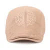 Boinas Peaky Blinders Sombrero de diseñador Gorra de algodón para hombre Alta calidad Otoño Primavera Verano Moda plana Pico de pato Sombreros de protección solar