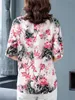 Blusas de mujer Camisas Mujer Primavera Verano Señora Moda Casual Media manga Pajarita Encaje Floral Blusas Tops WY0315Mujeres