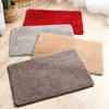 Carpets Super Absorbent Rug Bathroom Soft Cake Velvet Bath Mat Bedroom Home Kitchen Floor Non-Slip Toilet Doormat Customized