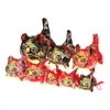 Décorations de Noël année chinoise tigre mascotte poupée en peluche mignon jouet folk pendentif zodiaque cadeau de noël