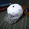 Kogelcaps pentagram borduurwerk platte top hiphop hoed katoen unisex honkbal pet buiten stoten hoeden sport mode capsbal