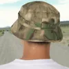 Cappelli a tesa larga Secchiello Camouflage Boonie Cappello da uomo Tattico Esercito Militare Multicam Panama Caccia estiva Escursionismo Pesca Sport all'aria aperta Cappellino da sole 230303