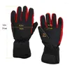 Cycling Gloves Winter Heating Outdoor Waterproof Windproof Hand Warmer Unisex Warm Glove Riding Accessories No Battery