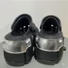 Женские мужские жесткие крокодильные сандалии в черной специальной тапочке для знаменитых дизайнеров сандалий пляж бассейн. Случайный модный панк-стиль пена туфли Slippers Sandal Size35-46