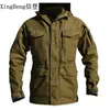 Men's Jackets XingDeng Casual Tactical Windbreaker Men Winter Autumn Waterproof Jacket Army Flight Pilot Top Coat Military Fashion Clothes