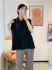Koszulki damskie Miyake Fold Summer Fashion Fashe Badecz Krótkie rękawki T-shirt Femininity Slim Polo Collar Cardigan Top