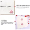 Gift Wrap Stickers Thank You Labels Business Sticker Roll My Label Your Day Purchase Made Decorative Decal Sealing Diy Round