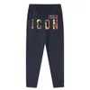 dsq2 Pants Men's Pants knitting cotton casual black grey Elastic Waist loose casual youth dsq sweatpants pants IC601