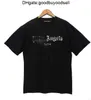 Summer Pa Men Womens Palm T-shirts Mans Stylist Tee Guillotine Bear Palms Tryckt Kort ärm trunkerade björnar Vinklar Tees Angel T Shirt CSI5