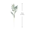 Decorative Flowers Artificial Green Fake Plants Silk Long Branches Willow Leaves Spring Simulation Decoration Wedding Home Furnishings