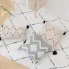 Pillow Tassels Case 45x45cm/30x50cm Geometric Wave Cover Cotton Handmade Square Home Decoration For Living Room Bed