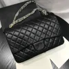 Torba na zakupy luksusowe marki designer na ramię czarna zimowa torba na crossbody dla kobiet torebka torebka torebka duża pojemność Ringer Wzór 5A jakość