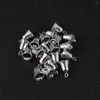 Party Supplies Bells Bell Jingle Crafts Christmas Charms Craft Silver Mini Diy Vintage Pendant Miniature Bulk Decorations Tree Sleigh