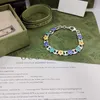 Top designer sieraden in elkaar grijpen Bloem vrouwelijk gezin kleurrijke email varken neusbelband uitgehold ring