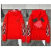 Sweats à capuche Hoodies Haute Qualité Chrome//coeur Net Rouge Couple Vêtements Ins Feu Ch91PRR