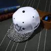 Kogelcaps pentagram borduurwerk platte top hiphop hoed katoen unisex honkbal pet buiten stoten hoeden sport mode capsbal