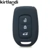 Hülle Schlüssel Neues Silikon für Dacia Sandero Stepway Logan Duster für Renault Duster Dokker Logan Stepway Clio 5 SS2 Renault TWingo Cover