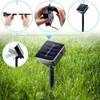 Strings LED Tube Light 8 Modes Solar Powered String Rope Lights Waterproof For Garden Patio Fence Balcony Yard Tree Decoration Lighting