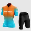 Racing Define Women Cabani Sports Cycling Jersey Configurar o verão de manga curta de manga curta Terno de bicicleta de estrada de montanha respirável
