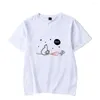 Men's T Shirts GeorgeNotFound HALLOWEEN 2D Summer Harajuku Mens T-shirts Short Sleeves Street Wear Clothing