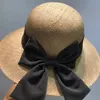 Cappelli a tesa larga Design leggero e lussuoso Cappello giapponese adorabile in erba Piccola spiaggia estiva fresca per ragazza Grande parasole retrò francese