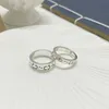 60 ٪ خصم 2023 مجوهرات جديدة فاخرة عالية الجودة للأزياء لسيارة Silver Skull Ring Men and Women Ring Ghost Elf Hand Ornament نسخة عالية