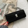 Evening Bags Luxury Diamonds Silver Chain Shoulder Bag 2023 Summer Fashion Underarm Acrylic Dinner Women Handbag