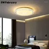 Ceiling Lights Bedroom All Copper Crystal American Style Living Room Lamp Light Luxury Modern Minimalist Dining