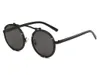 Солнцезащитные очки Классические круглые стимпанк Мужчины Женщины Модные очки Марка Дизайнер Ретро Винтаж UV400 Очки De SolSunglasses Belo22