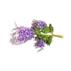 Wisteria Artificial Flowers Vine Wreath Wedding Arch Decoration Leaf Rattan Slå Silk Flower Ivy Wall Decor Plants GC1947