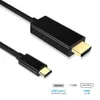 USBC till HDMI 1,8M Typec -konverteringslinje 4K/30Hz
