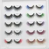 Faux cils 1 paire couleur naturelle longue Super doux vaporeux moelleux à la main cils Cosplay fête outils de maquillage quotidiens